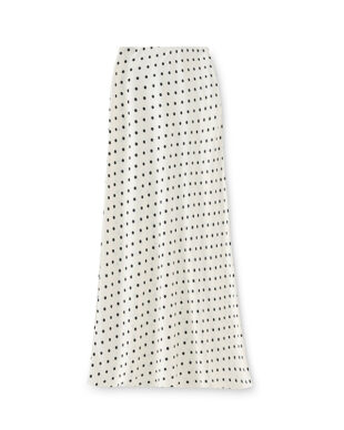 Polka Dot Bodycon Mermaid Pencil Skirt
