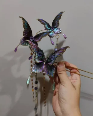 Handmade Butterfly Accessories