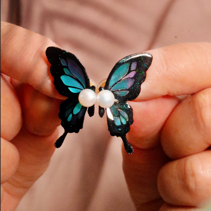 Handmade Butterfly Earrings