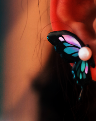 Handmade Butterfly Earrings