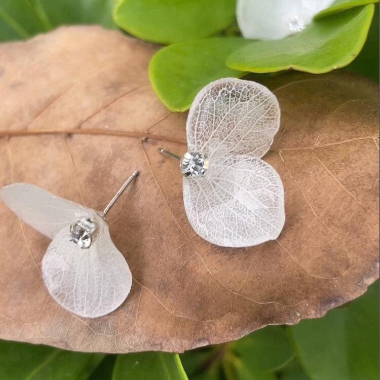 Preserved Flower Earrings