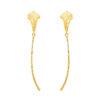 S925 Sliver Calla Lily Flower Earrings