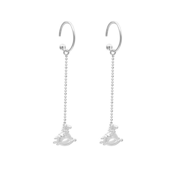 S925 Rocking Horse Earrings