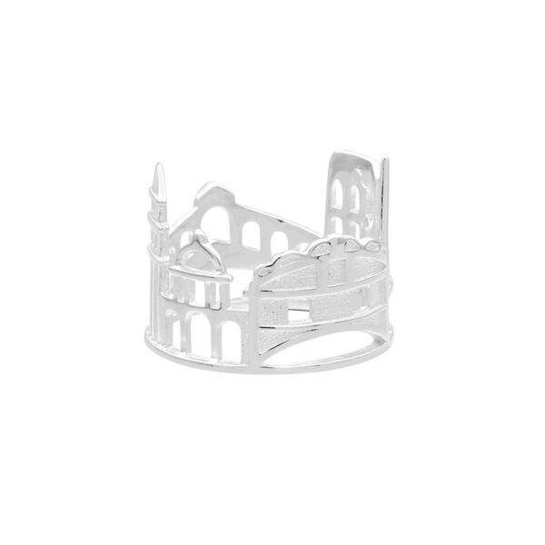 S925 Silver Venetian Classic Architecture Ring