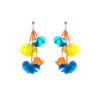 Colorful Flower Sequin Earrings