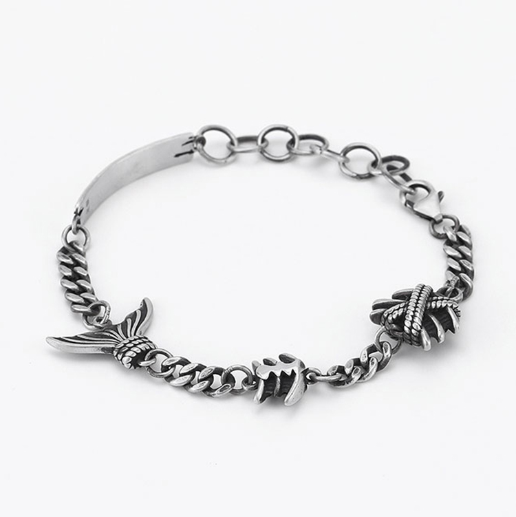 999 Fine Silver Star Wide Cuff Bracelet - VVV Jewelry