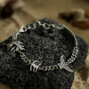 999 Silver Vintage Fishbone Bracelet
