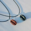 Handmade Sandalwood Coffee Bean Couple Necklace