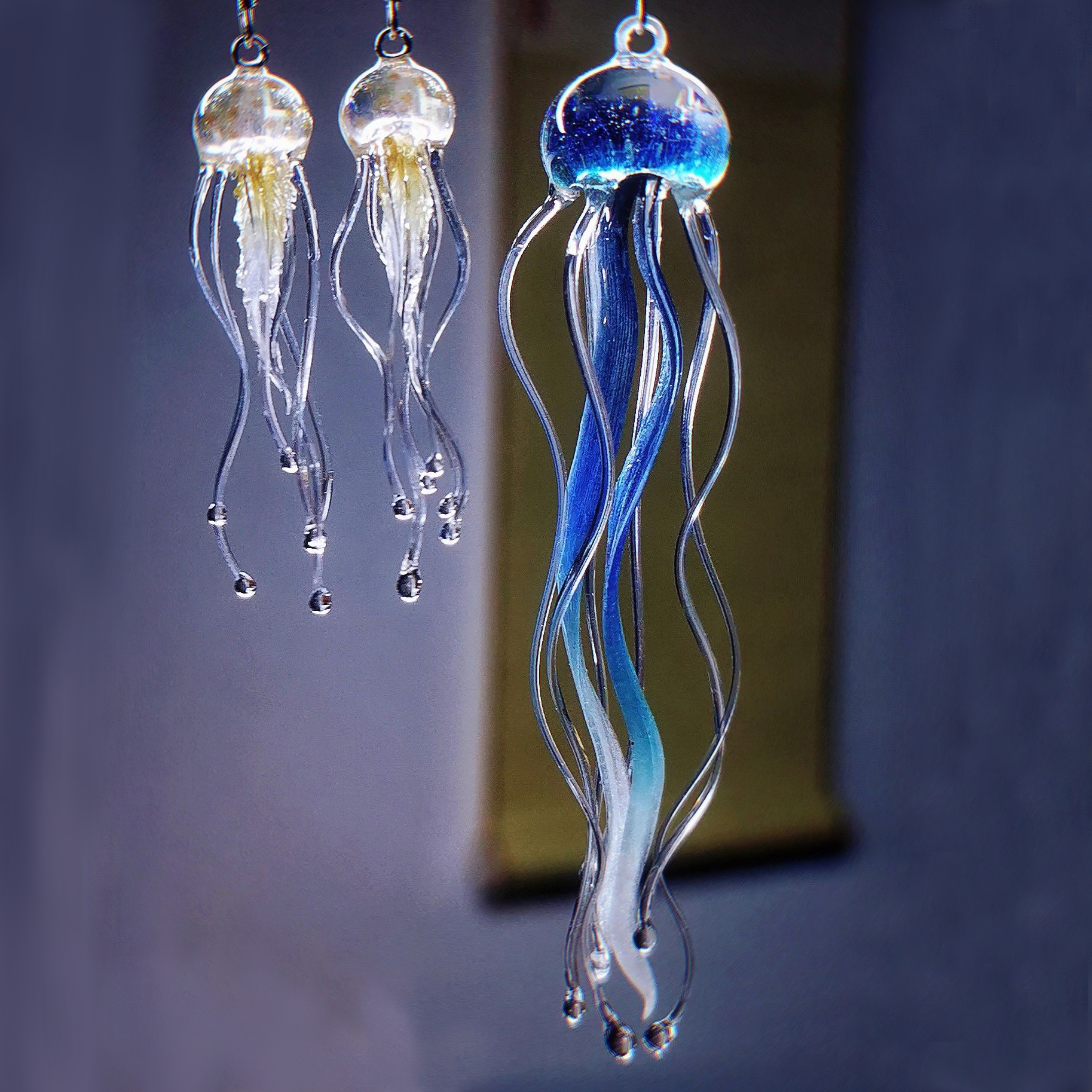 Handmade Jellyfish Series Earrings