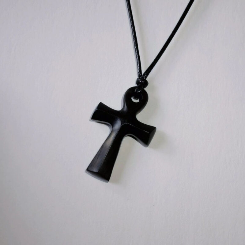 Handmade Sandalwood Cross Necklace