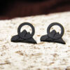 Handmade Sandalwood Stud Earrings