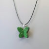 Handmade Stabilized Wood Butterfly Necklace
