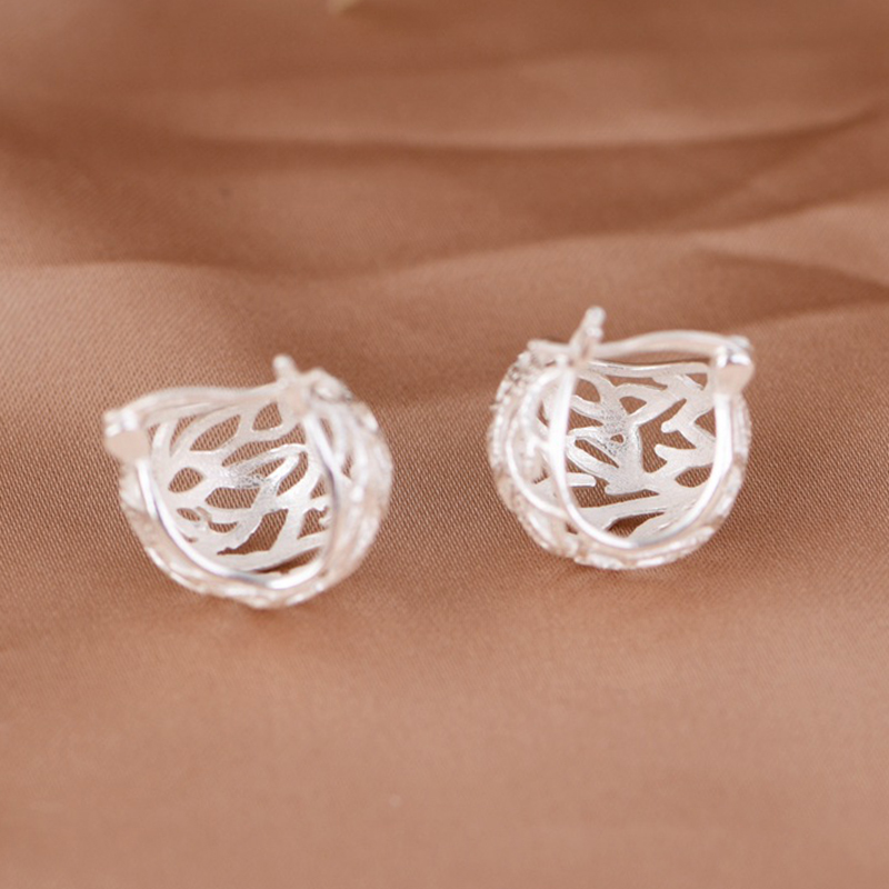 S925 Silver Branch Earrings