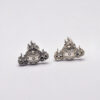 S925 Silver Fireball Stud Earrings