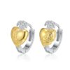 S925 Silver Heart Earrings