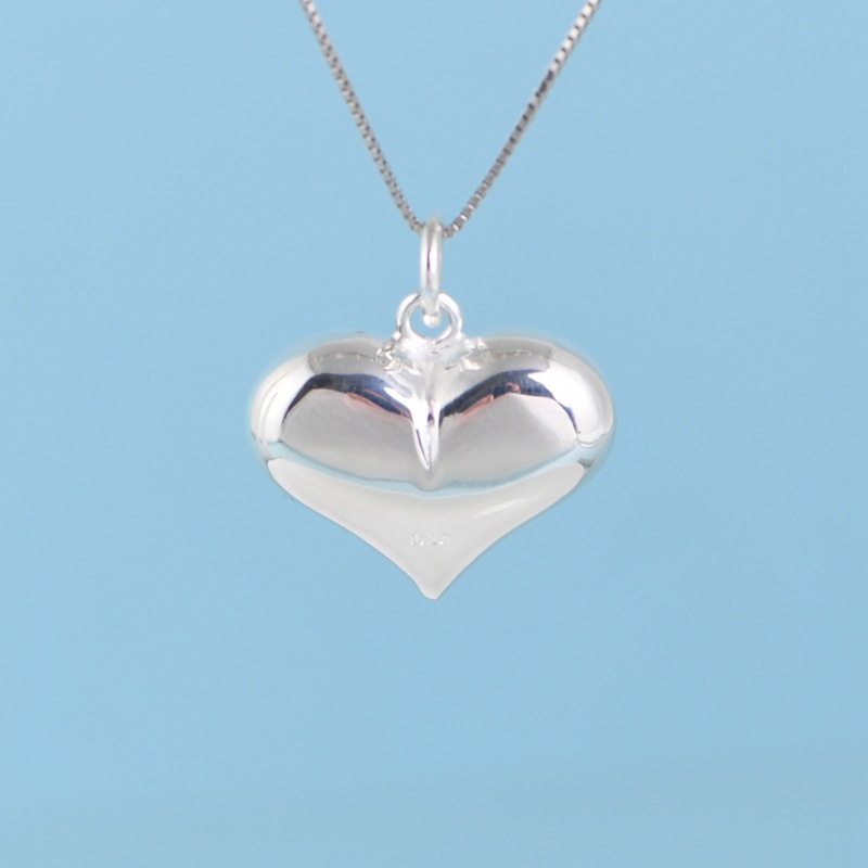 S925 Silver Heart Pendant