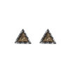 S925 Silver Triangle Stud Earrings