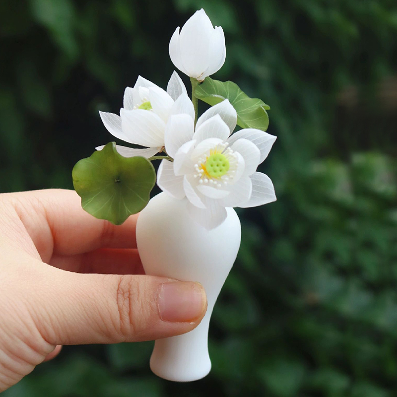 Handmade Mini Lotus Ornament