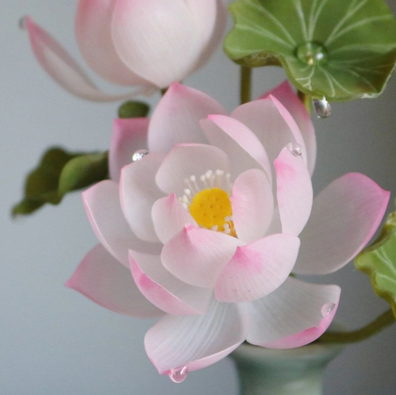Handmade Lotus Ornament