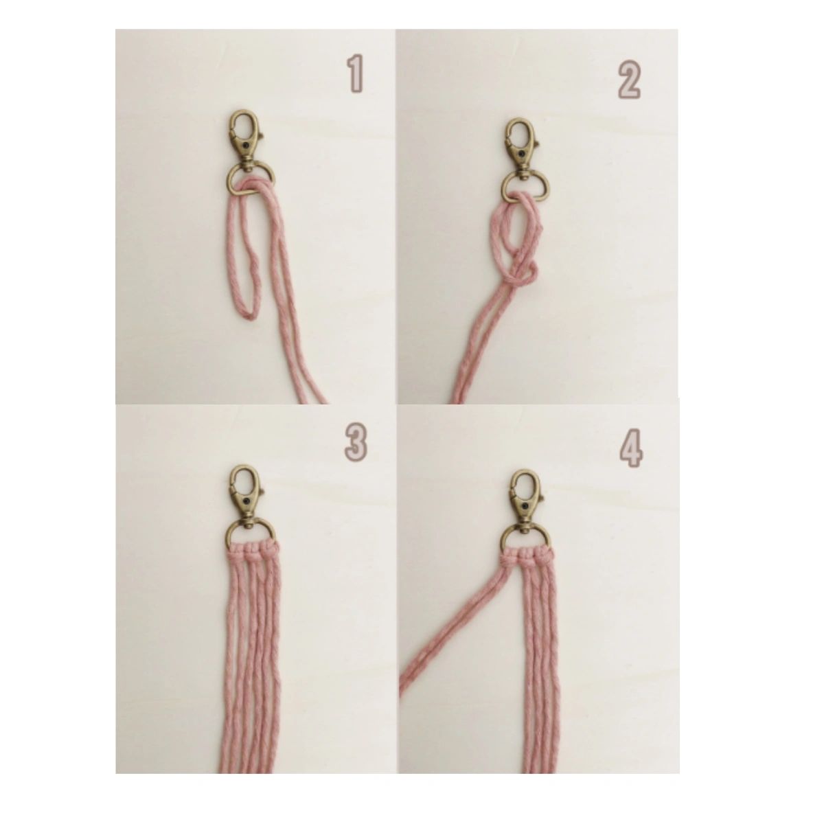 Braided Keychain