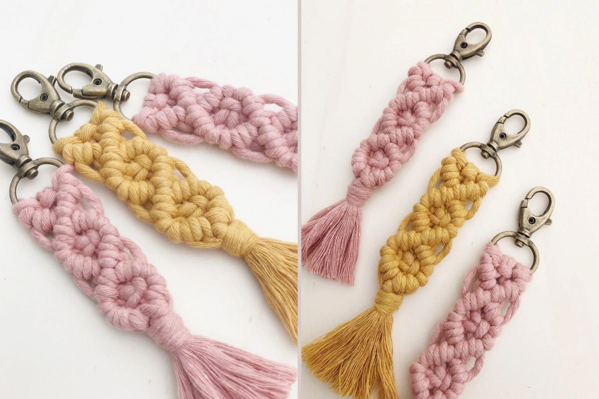 Braided Keychain