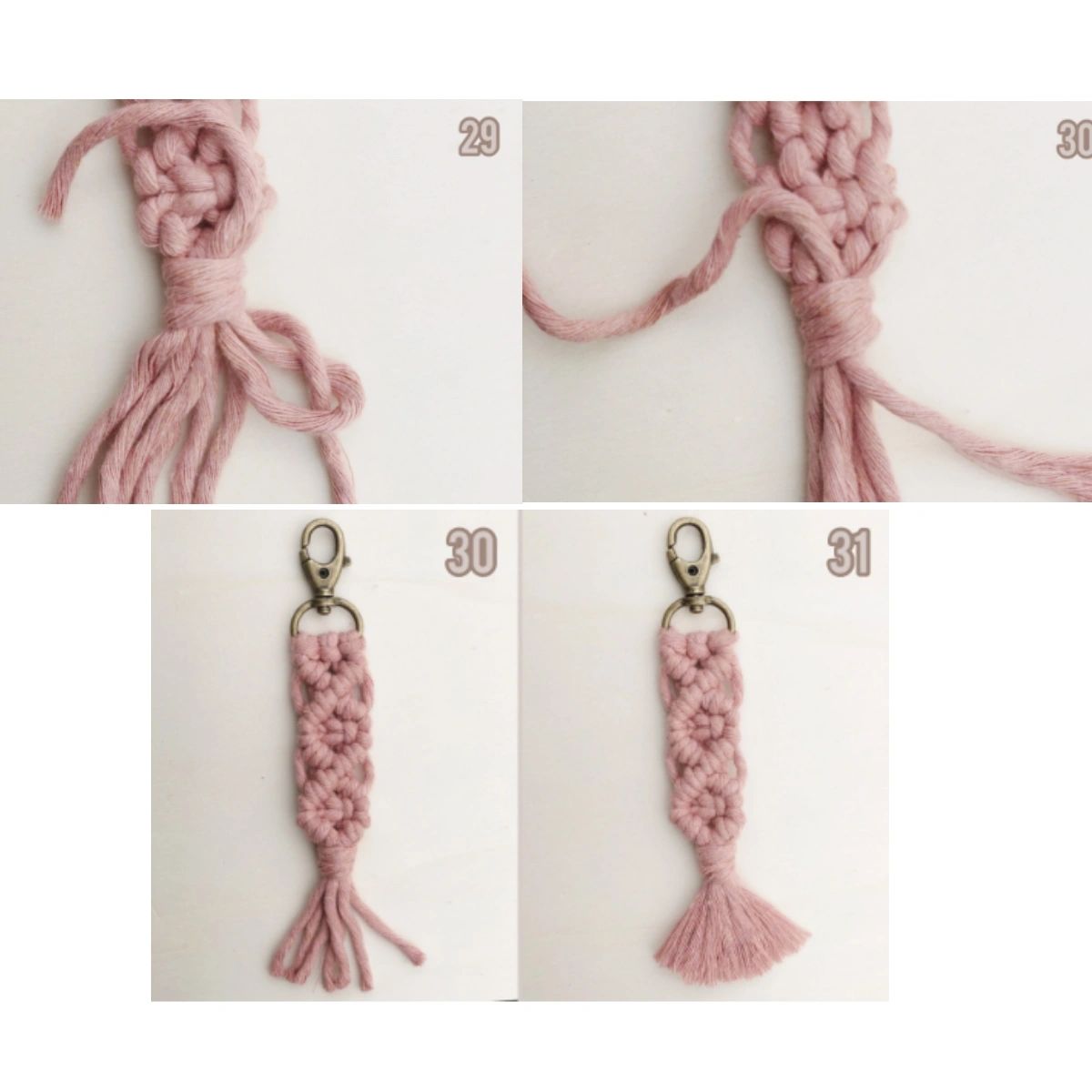 Braided Keychain