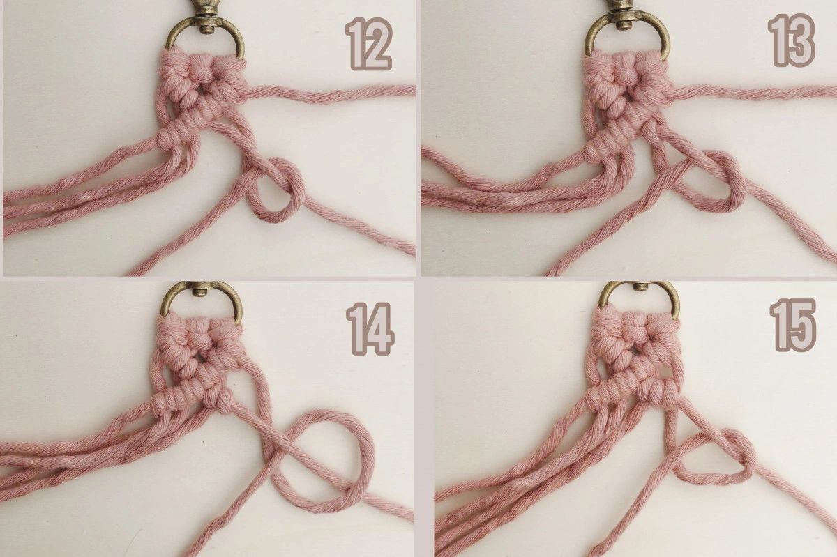 Braided Keychain