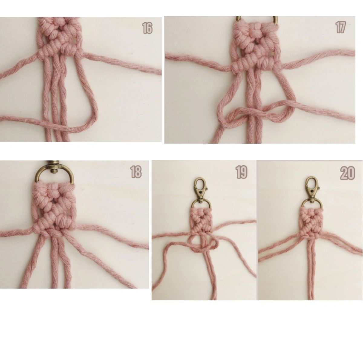 Braided Keychain