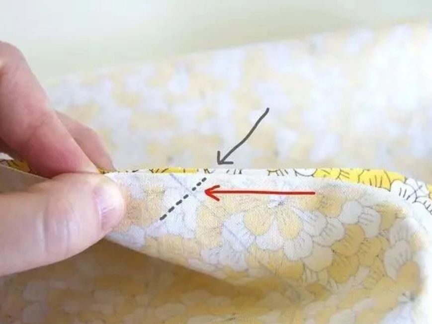 Cutting of 45° hemming strip🎗️|Method to save fabric