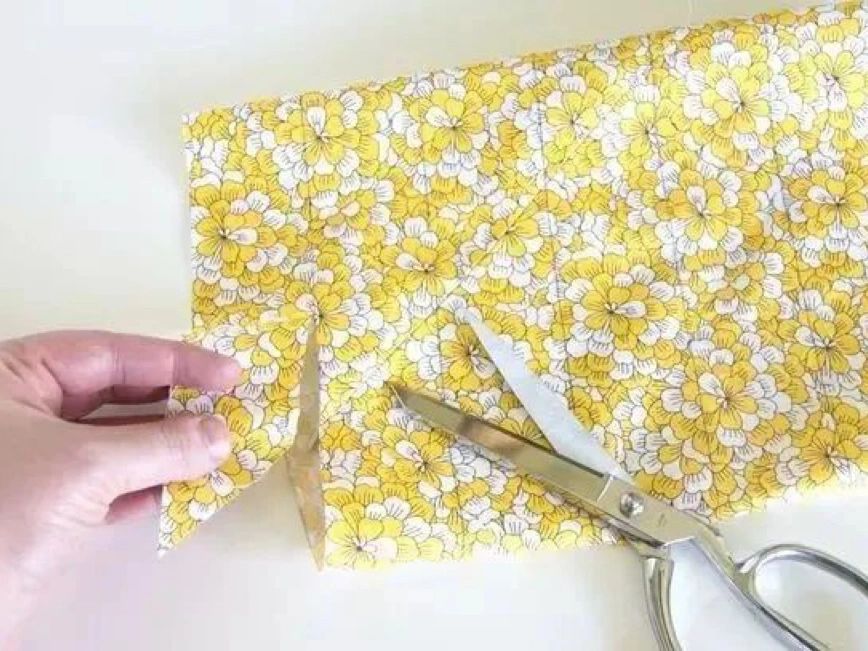 Cutting of 45° hemming strip🎗️|Method to save fabric