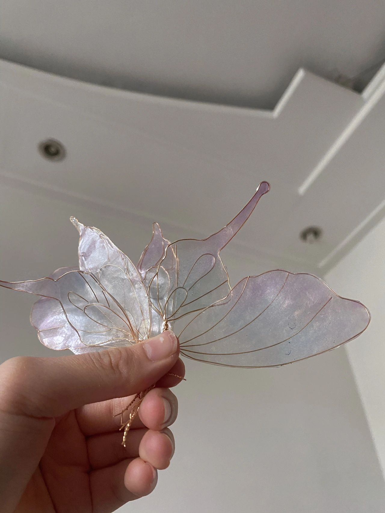 Fingertip butterfly ｜Handmade tutorial