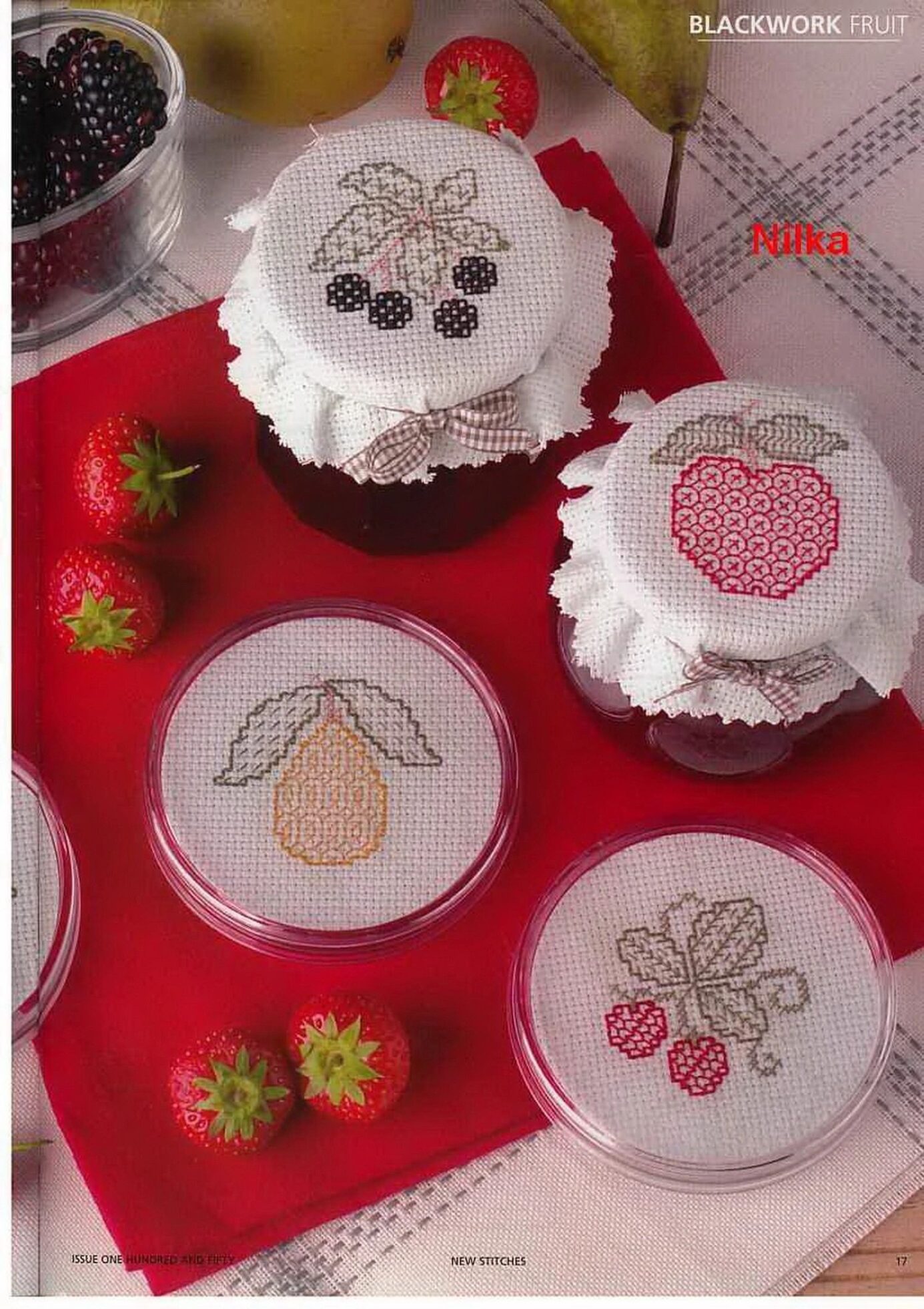 Free cross stitch drawings 02 - Fruits