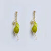 Handmade Lemon Pearl Earrings