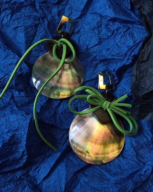 Handmade Shell Mismatched Earrings