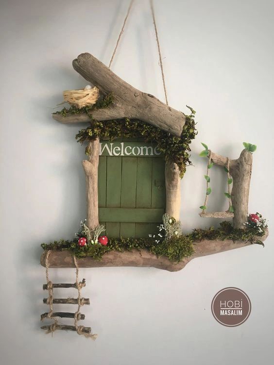 Handmade creative inspiration | When happiness knocks on the door