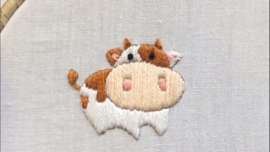 How to Make Cow Embroidery?