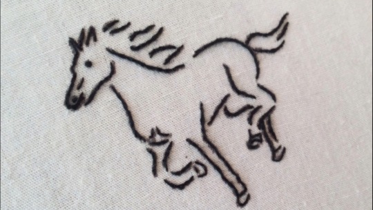 How to Make a Horse Embroidery