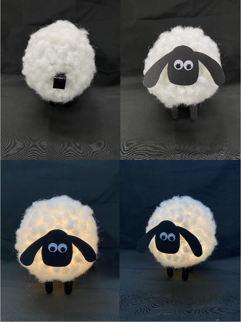 How to Make a Sheep Night Light