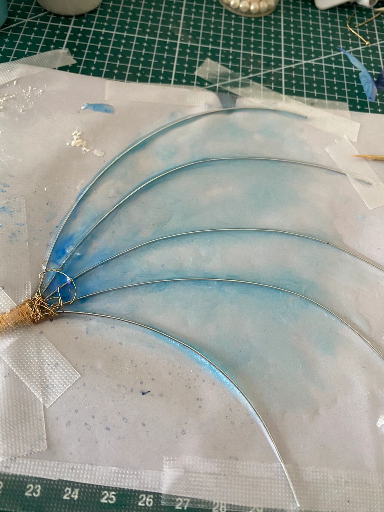 Mackerel human ear headdress tutorial