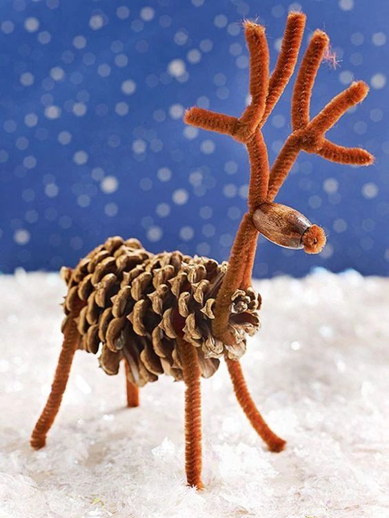 Not-to-be-missed pine cone handicrafts (method)