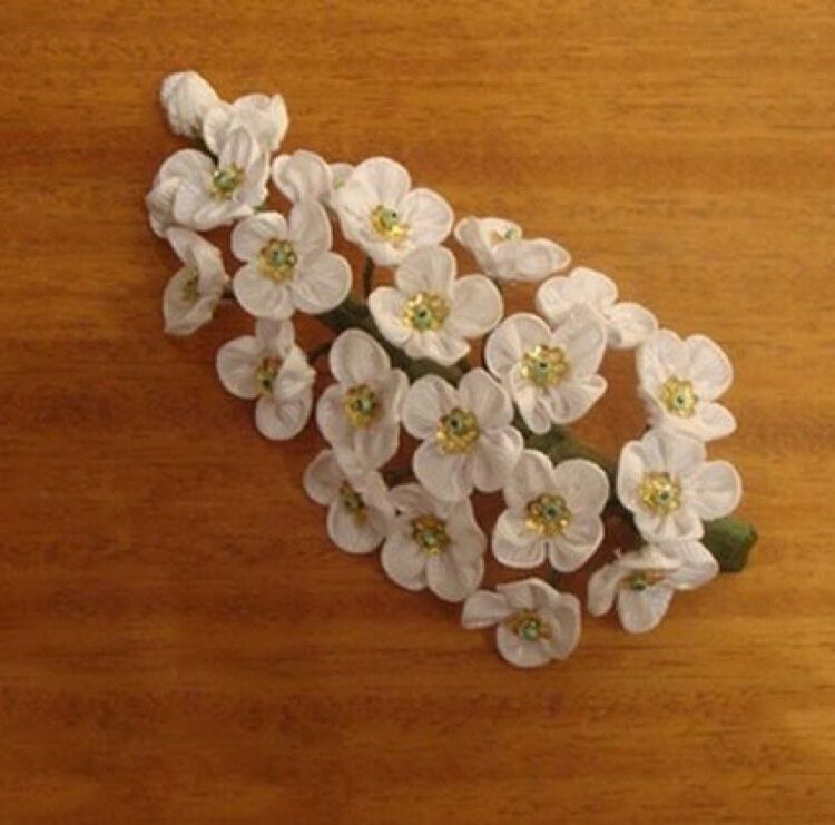 Ribbon Flower Clusters 7