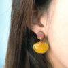 Handmade Everlasting Flower Acrylic Earrings