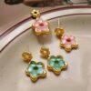 Original Design Jelly Flower Earrings