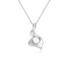 Original S925 Sterling Silver Lily Pearl Necklace