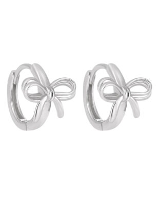 S925 Silver Fashion Bow Earrings