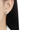 S925 Silver Fashion Bow Earrings