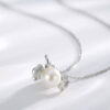 S925 Sterling Silver Candy Natural Pearl Necklace