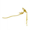 S925 Silver Original Gold-plated Phoenix Tassel Hairpin