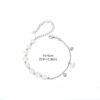 S925 Sterling Silver Elegant Pearl Tassel Bracelet