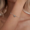 S925 Sterling Silver Original Elegant Bow Bracelet